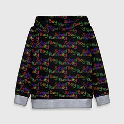 Детская толстовка Logo - Schoolboy Runaway pattern