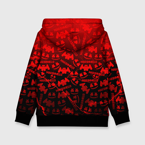 Детская толстовка Marshmello storm / 3D-Черный – фото 2