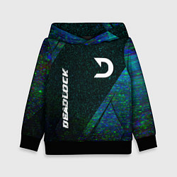 Детская толстовка Deadlock glitch blue