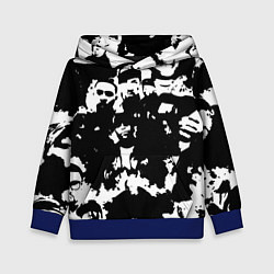 Детская толстовка Все рэперы черно белый