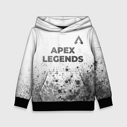 Толстовка-худи детская Apex Legends - white gradient посередине, цвет: 3D-черный