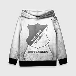 Толстовка-худи детская Hoffenheim - white gradient, цвет: 3D-черный