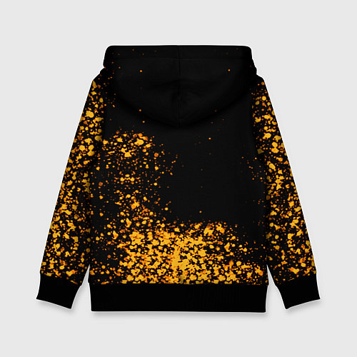 Детская толстовка Скайрим голд / 3D-Черный – фото 2