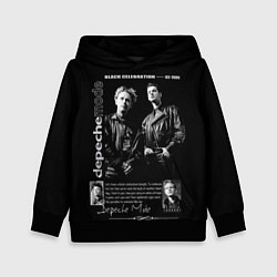 Толстовка-худи детская Depeche Mode Black Celebration 1986, цвет: 3D-черный