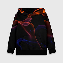 Детская толстовка Нейросеть пламя огня