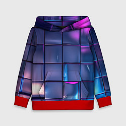 Детская толстовка Неоновые кубики