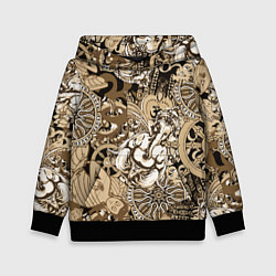 Детская толстовка Колесо сансары Будда и Ганеша