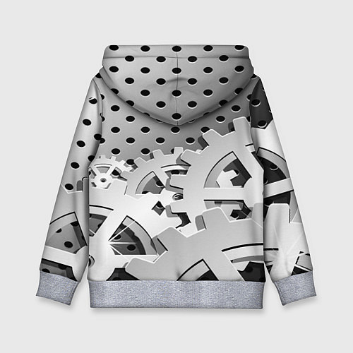 Детская толстовка Lexus carbon steel / 3D-Меланж – фото 2