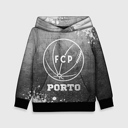 Толстовка-худи детская Porto - grey gradient, цвет: 3D-черный