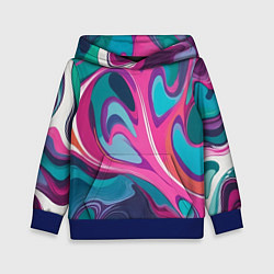 Детская толстовка Эбру краска