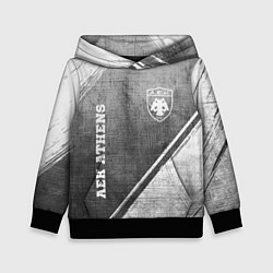Детская толстовка AEK Athens - grey gradient вертикально