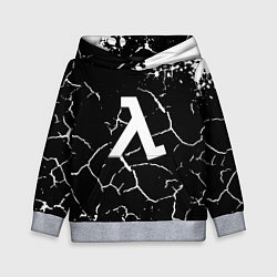 Детская толстовка Half life pattern краски