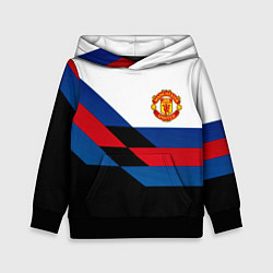 Детская толстовка Манчестер Юнайтед спорт текстура