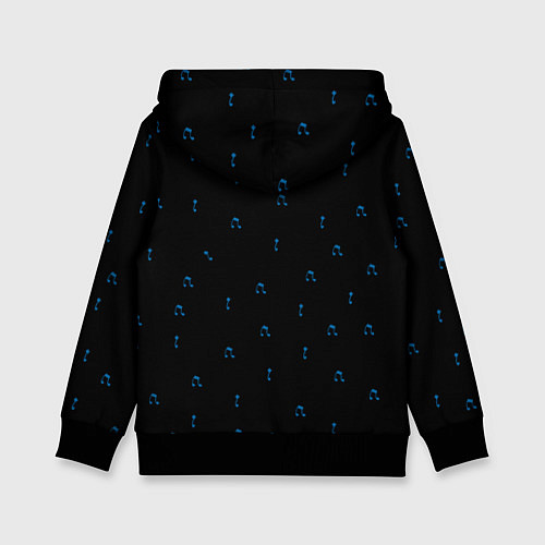 Детская толстовка Я просто не люблю людей / 3D-Черный – фото 2