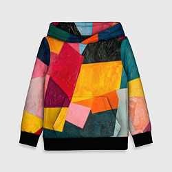 Детская толстовка Геометрия мозайка