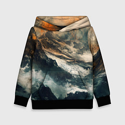 Детская толстовка Иллюстрация хаоса в грубом стиле