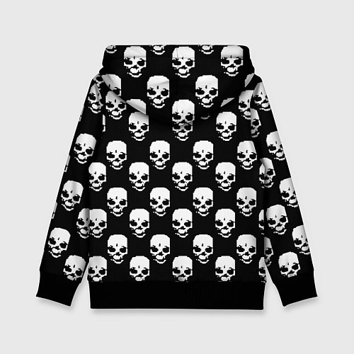 Детская толстовка Doom какадемон черепа / 3D-Черный – фото 2