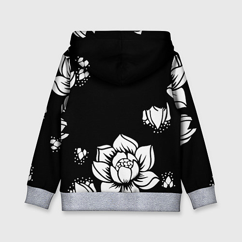 Детская толстовка Русская община символика розы / 3D-Меланж – фото 2