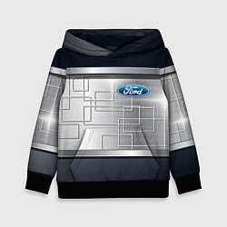 Детская толстовка FORD текстура из метала