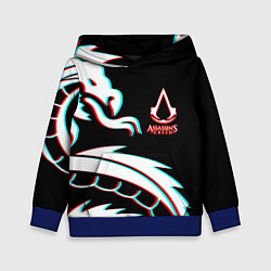 Толстовка-худи детская Assassins Creed Shadows game, цвет: 3D-синий