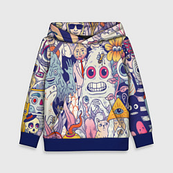 Детская толстовка Психоделические монстры