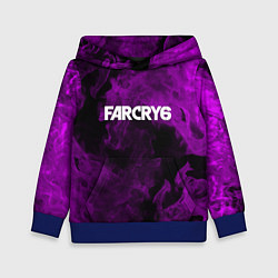 Толстовка-худи детская Farcry neon fire, цвет: 3D-синий