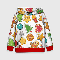 Детская толстовка Новогодние сладости