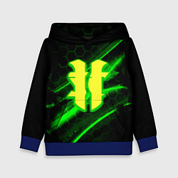 Детская толстовка Starcraft 2 кислотные соты линии