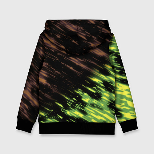 Детская толстовка Horizon: Zero Dawn краски / 3D-Черный – фото 2