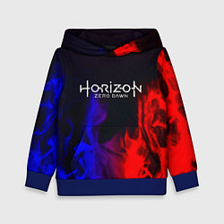 Толстовка-худи детская Horizon: Zero Dawn flame steel, цвет: 3D-синий