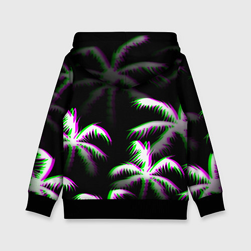 Детская толстовка Fortnite glitch tropix / 3D-Черный – фото 2