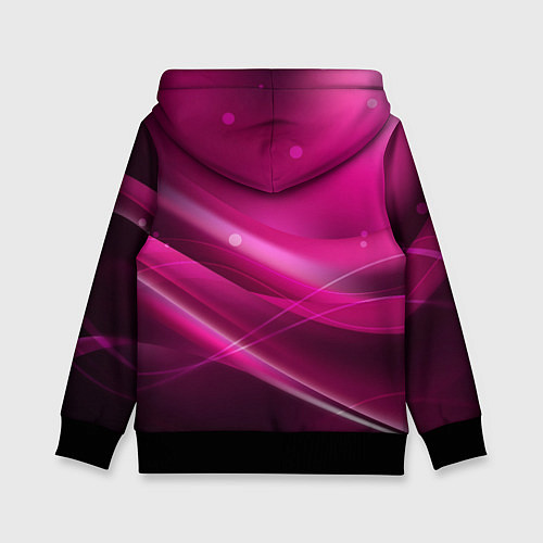 Детская толстовка Куроми - милый котёнок в капюшоне / 3D-Черный – фото 2