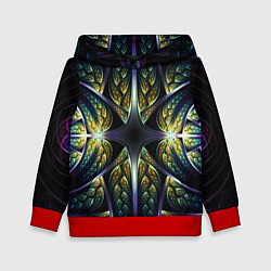 Детская толстовка Оптический узор из фрактала