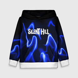 Толстовка-худи детская Silenthill тень призрака, цвет: 3D-белый