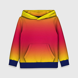 Детская толстовка Персиковый градинет