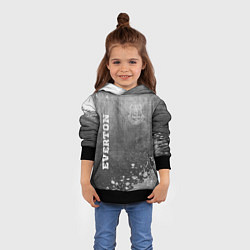 Толстовка-худи детская Everton - grey gradient вертикально, цвет: 3D-черный — фото 2