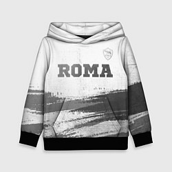 Толстовка-худи детская Roma - white gradient посередине, цвет: 3D-черный