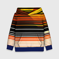 Детская толстовка Разноцветные вертикальные линии