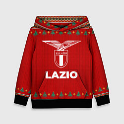 Толстовка-худи детская Lazio new year, цвет: 3D-черный