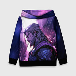 Толстовка-худи детская Thor - Neon rain, цвет: 3D-черный