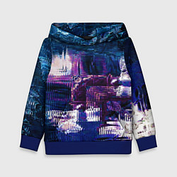 Детская толстовка Глитч текстура - искаженное пространство