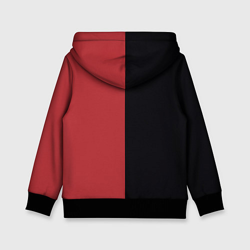 Детская толстовка Японский демон Они / 3D-Черный – фото 2