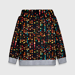 Детская толстовка Мерцающие новогодние гирлянды