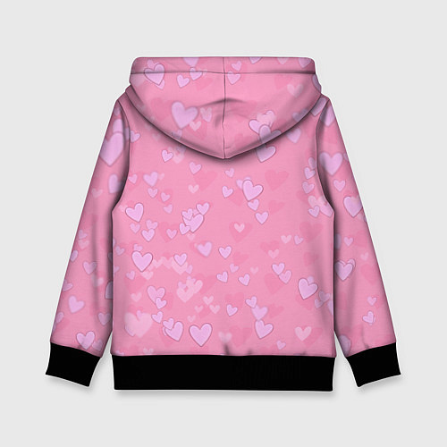 Детская толстовка Скелет-милашка / 3D-Черный – фото 2