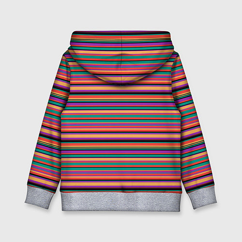 Детская толстовка Разноцветье / 3D-Меланж – фото 2