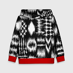 Детская толстовка Штриховка - геометрическая абстракция