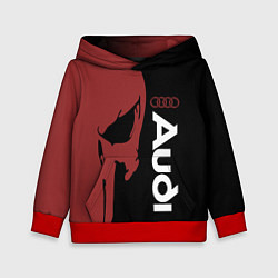 Детская толстовка Audi и череп