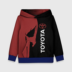 Детская толстовка Toyota и череп