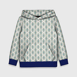 Детская толстовка Вертикальный узор с геометрическим рисунком