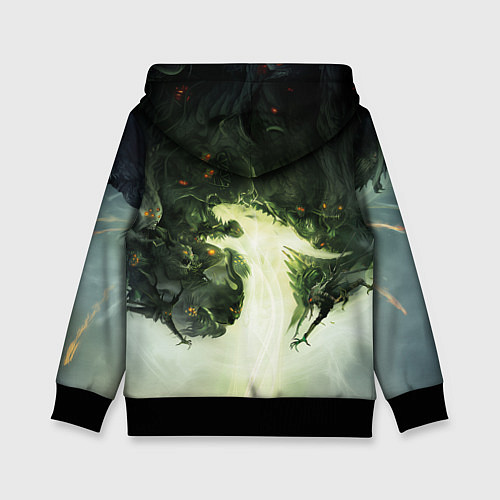 Детская толстовка Illustration Dragon Age Inquisition / 3D-Черный – фото 2